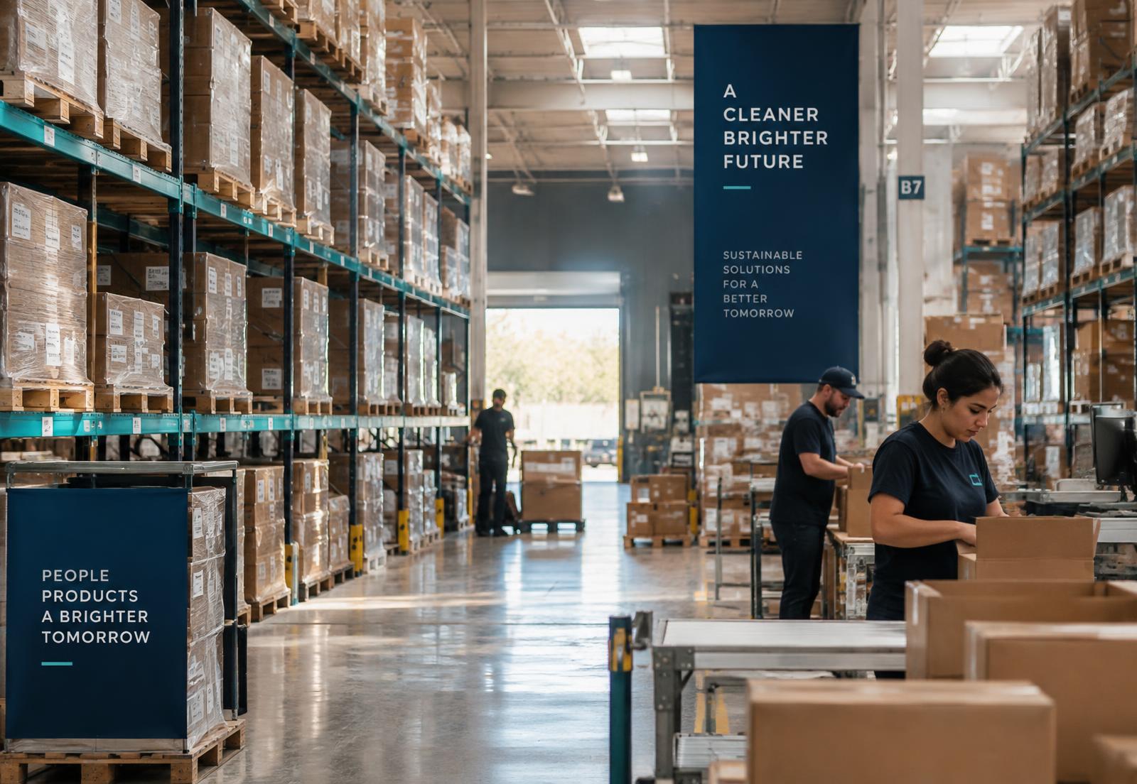 Inside the Model Fulfillment warehouse